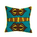 Housse de coussin motif wax