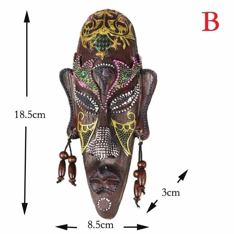 Masque africain vintage rare