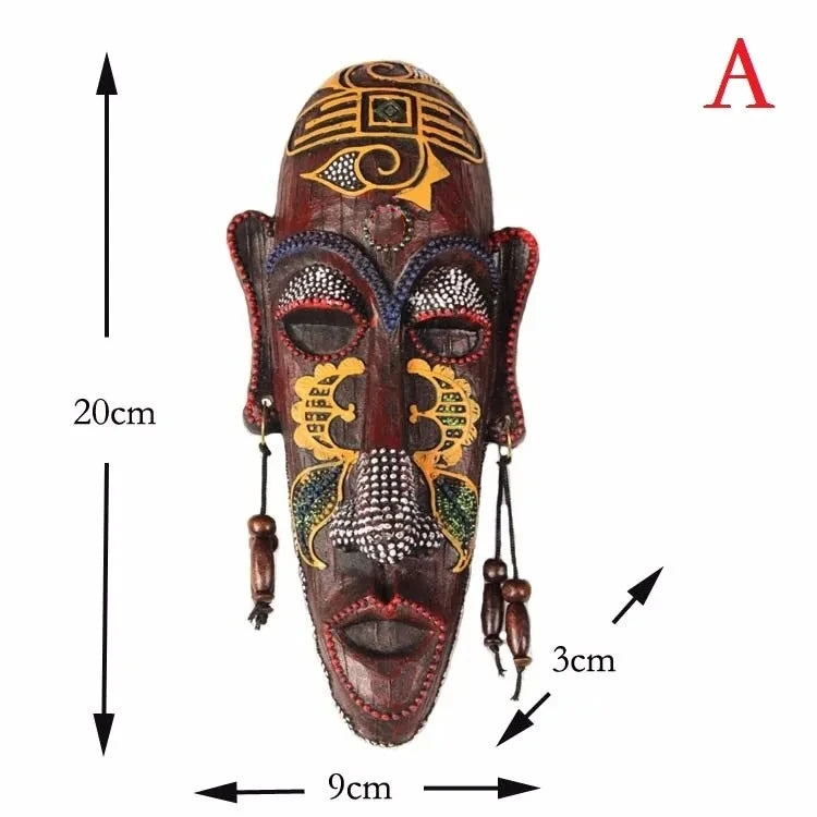 Masque africain vintage rare – Image 2