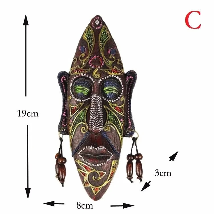 Masque africain vintage rare – Image 6