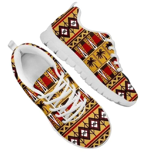 Baskets wax - Chaussures africaines palmiers