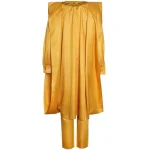 Boubous africains pour homme en jaune
