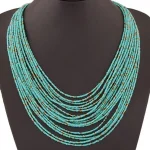Colliers africains - Turquoise tribal