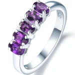 Bagues africaines - Bague améthyste