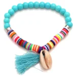Bracelets africains avec coquillages