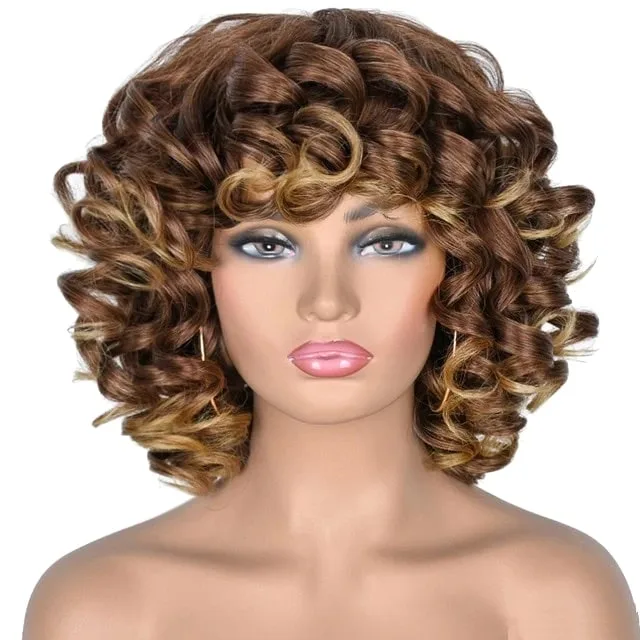 Perruques afro noire classique – Image 6