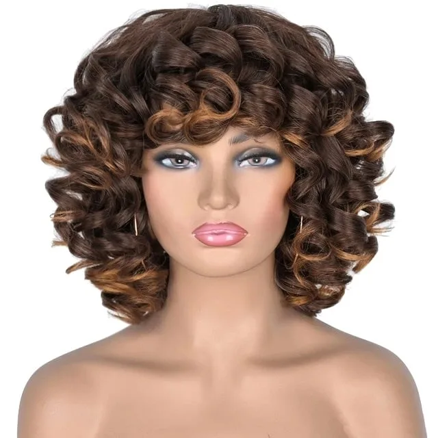 Perruques afro noire classique – Image 5