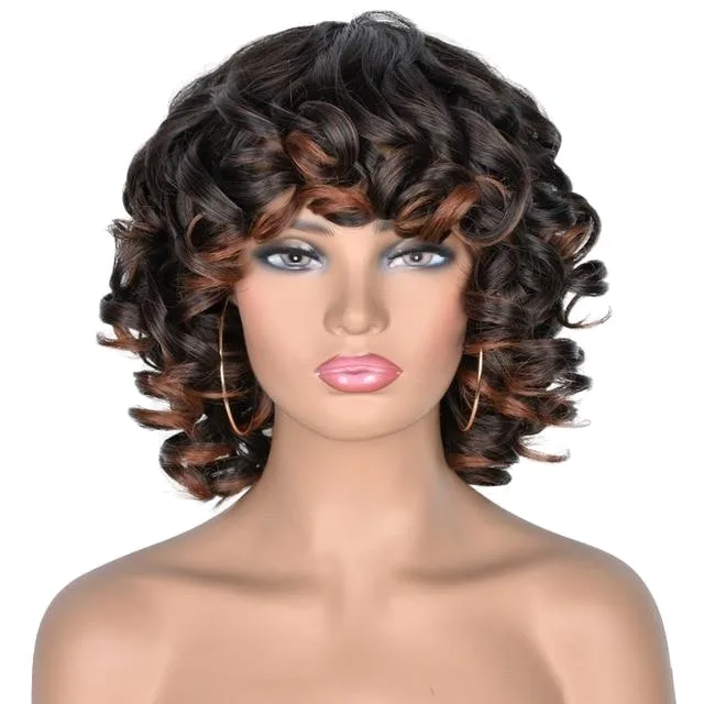 Perruques afro noire classique – Image 4