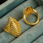 Bagues africaines ovale