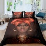housse de couette femme africaine