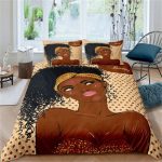 housse de couette fille africaine