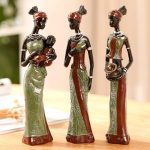 statuette africaine femme