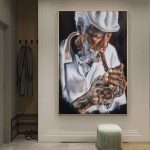 Tableau vieil homme