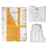 Boubous africains pour Homme en tissu pagne
