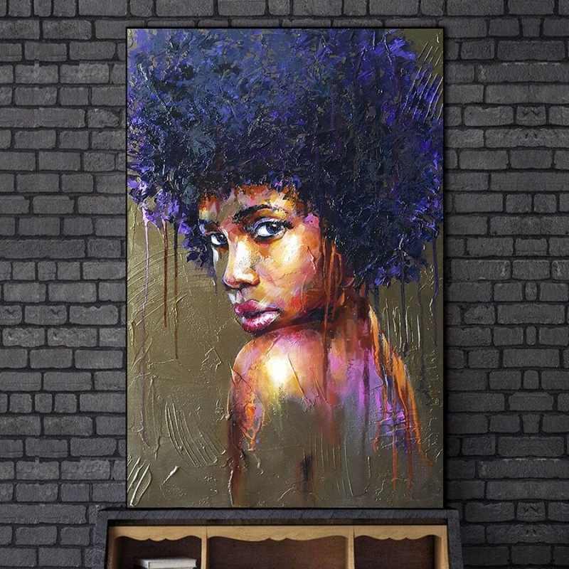 tableau africain afro