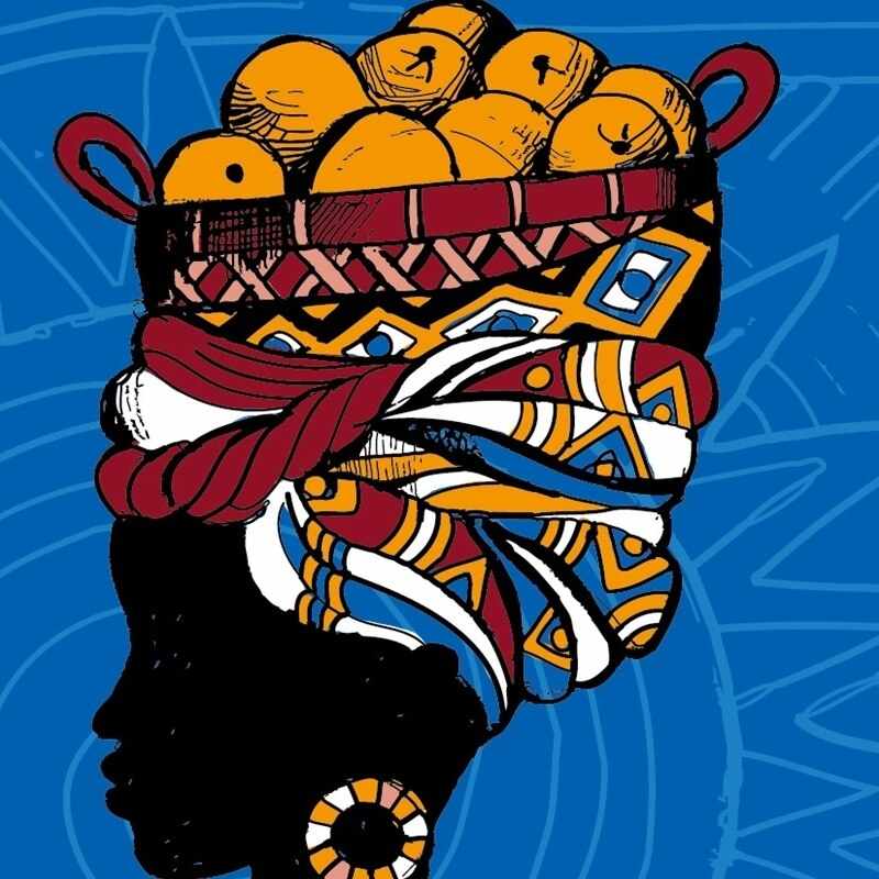 Décoration africaine traditionnelle - Marché africain – Image 3