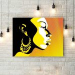 Tableau Femme Africaine De Profil
