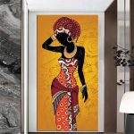 Tableau pagne africain