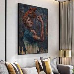 tableau femme forte