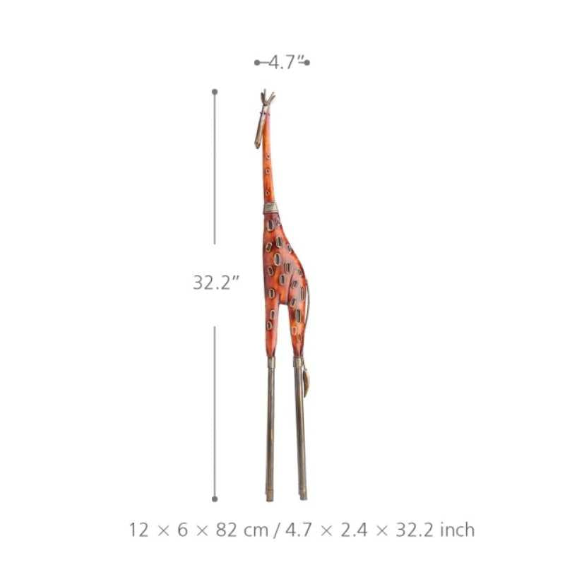 Décoration africaine traditionnelle girafe – Image 2