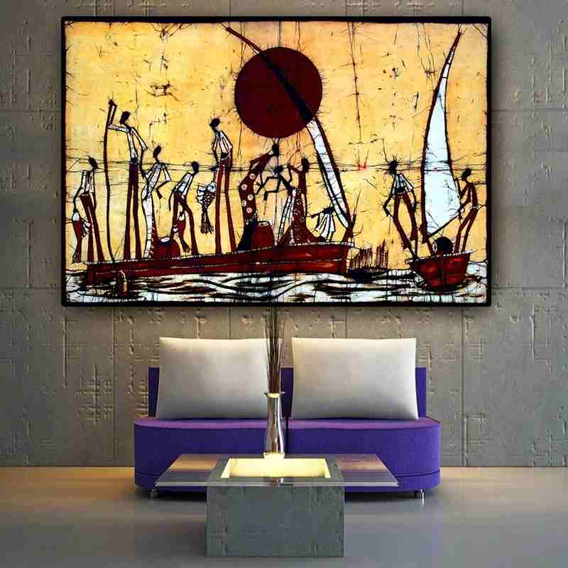 Décoration africaine traditionnelle - Marine – Image 3