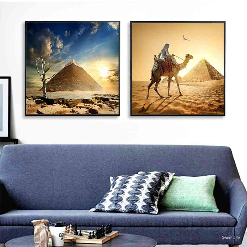 tableau pyramide egypte
