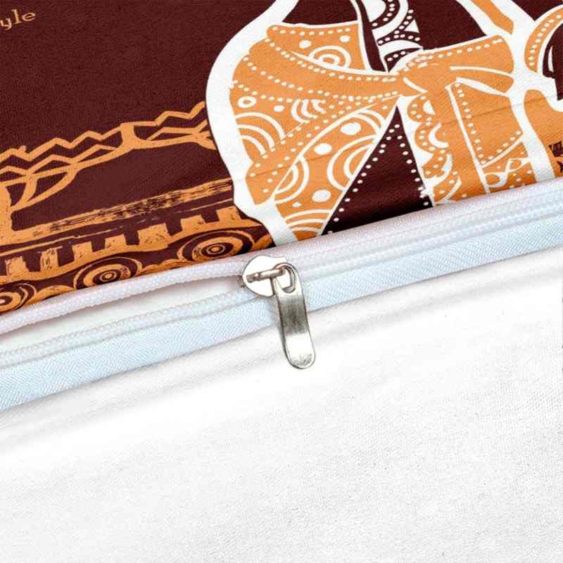 Décoration africaine traditionnelle - parure de couette – Image 3
