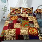 housse de couette africaine ethnique