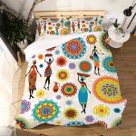 housse de couette exotique