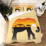 housse de couette elephant