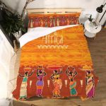 couvre lit style africain