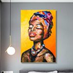Tableau Batik Africain