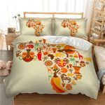 linge de lit africain