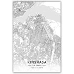 Carte de Kinshasa