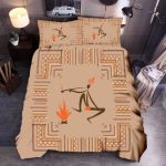 housse de couette motif exotique