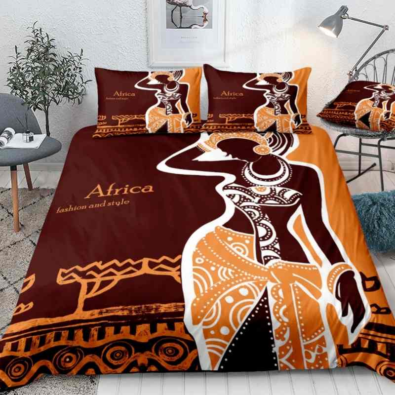 parure housse de couette africaine