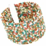 Bracelets africains pour femmes avec perles