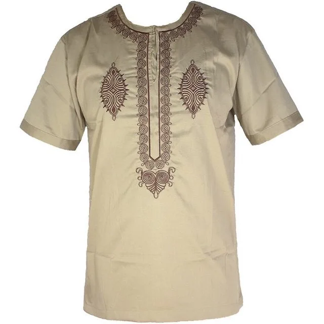 Chemises africaines pour Homme - Chemise brodée style africain – Image 2