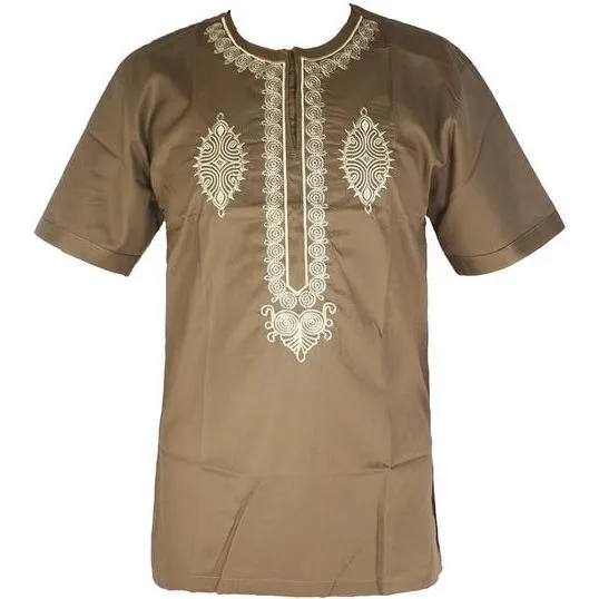 Chemises africaines pour Homme - Chemise brodée style africain – Image 4