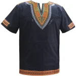 Chemises africaines pour homme avec manches courtes