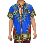 Chemises africaines pour homme en tissu traditionnel