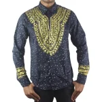 Chemises africaines pour homme avec imprimé traditionnel