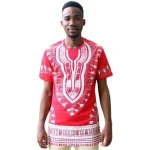 Chemises africaines pour homme en tissu traditionnel