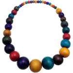 Colliers africains en bois