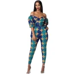 Pantalons africains femmes pour femme - Ensemble pantalon en pagne