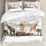 housse de couette animaux sauvages