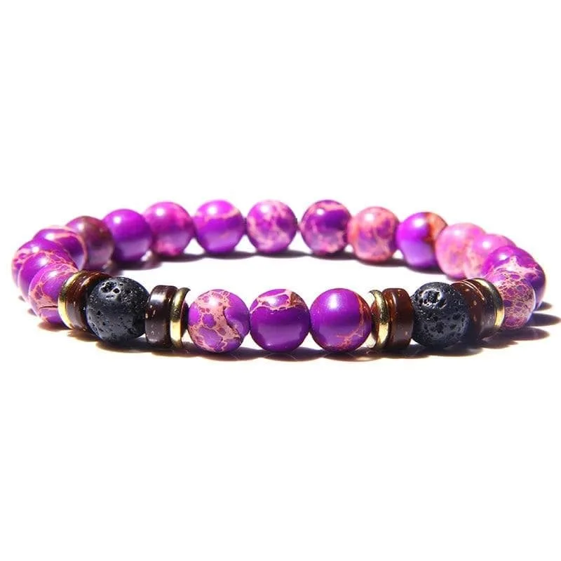 Bracelets africains en pierres naturelles – Image 3