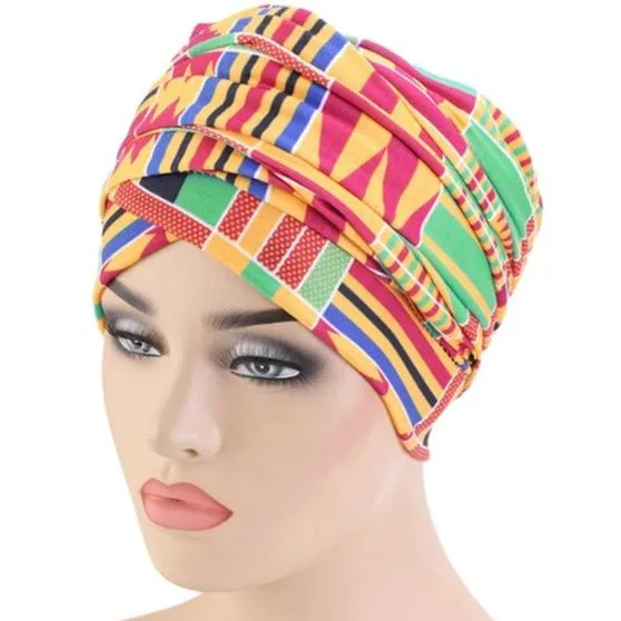 Foulard africain - turban élégant pour femme – Image 2