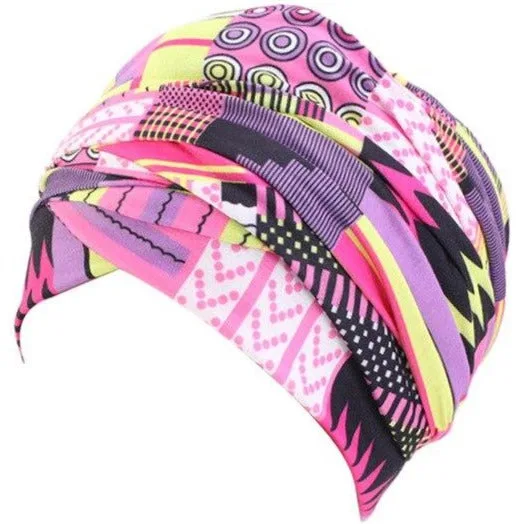 Foulard africain turban wax – Image 5