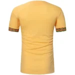 T shirts africains - jaune traditionnel